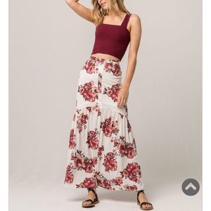 Floral Maxi Skirt